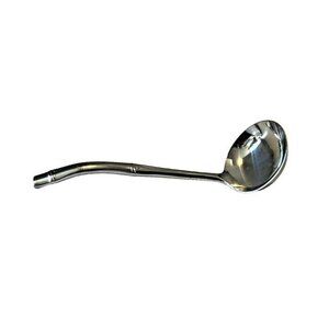 PRESENT Japan‎ Stainless TAHITI Line Mini Ladle Bamboo Handle 6.5"